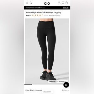 Alo 7/8 Leggings